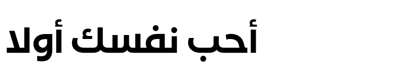 عرض الخط FF Shamel Family Sans One Bold